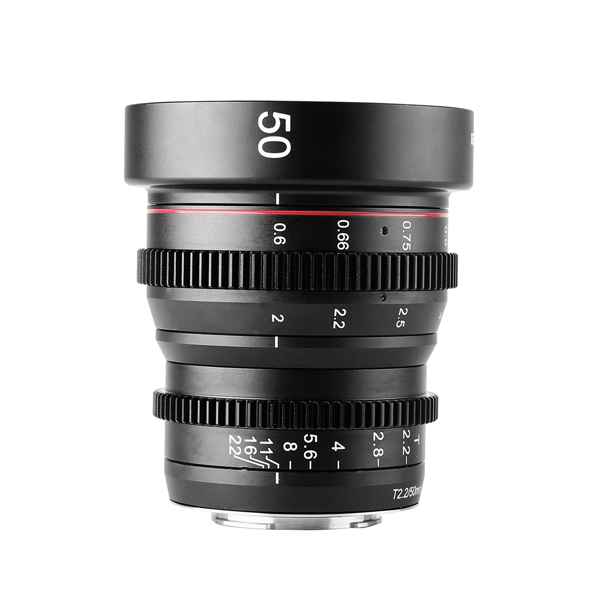 50mm T2.2 Mini Prime Cine Lens