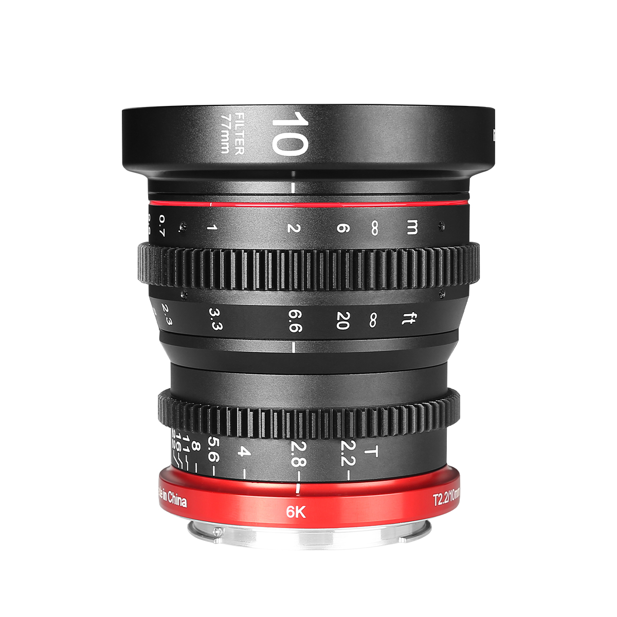 10mm T2.2 Mini Prime Cine Lens